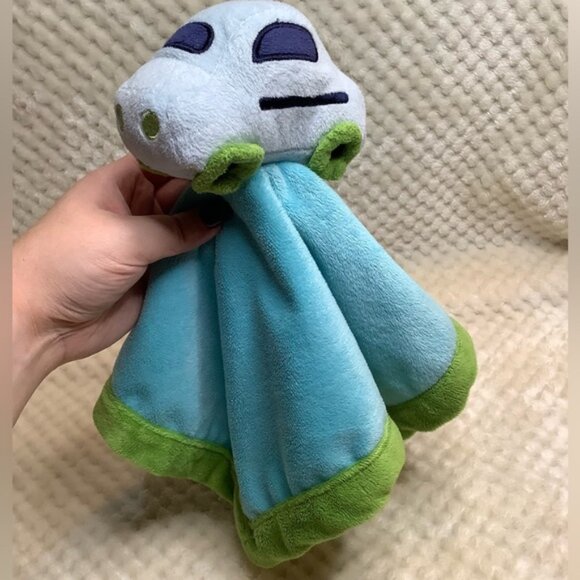 Zutano Blue Car Lovey Security Blanket - Picture 8 of 8